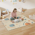 AIYAPLAY Double-Sided Space Baby Play Mat – 177 x 146 cm