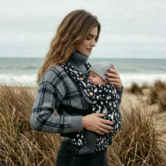 Nomad Air Baby Carrier – Orca Monochrome Print