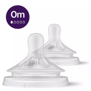 Philips Avent Natural Response 3.0 Teat Level 1 0m 2Pk image 1