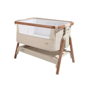 Tutti Bambini Cozee Bedside Crib - Scandinavian Walnut/Ecru image 1