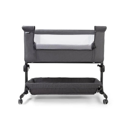 Red Kite Quiet Time Cozysleep Bedside Crib - Grey