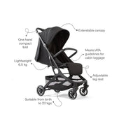 Red Kite Push Me Explor Stroller - Black image 2