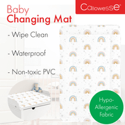 Callowesse Soft Foam Baby Changing Mat - Rainbow Stars image 4