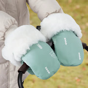 Winter Stroller Gloves – Brown image 2