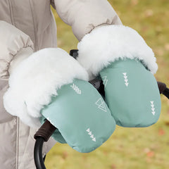 Winter Stroller Gloves – Brown