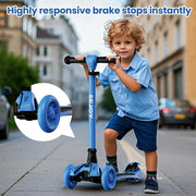 SEJOY 3-in-1 Kids Balance Scooter – Foldable,  Light-Up Wheels image 1