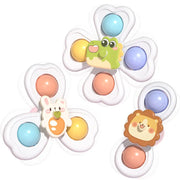 Suction Cup Spinner High Chair Baby Toys 6 12 Months Rotating Rattle for Bath Shower Educational Montessori Game 1 2 3 Years image 11
