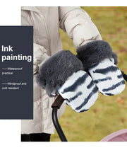 Winter Stroller Gloves – Brown image 13