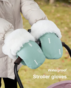 Winter Stroller Gloves – Brown