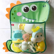 Baby Shower Toy Cute Duck Frog Net Toy Storage Bag Strong Suction Cup Baby Shower Game Bag Bathroom Organizer Water Toy image 13