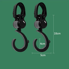 2PCS Pram Hook Baby Stroller Accessories