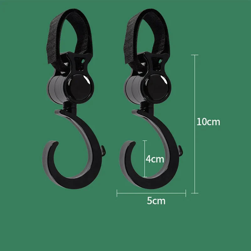 2PCS Pram Hook Baby Stroller Accessories