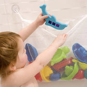 Baby Shower Toy Cute Duck Frog Net Toy Storage Bag Strong Suction Cup Baby Shower Game Bag Bathroom Organizer Water Toy image 17