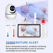 5 Inch Video Baby Monitor With Camera and speaker image 4