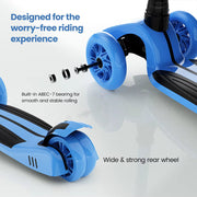 SEJOY 3-in-1 Kids Balance Scooter – Foldable,  Light-Up Wheels image 3