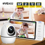 5 Inch Video Baby Monitor With Camera and speaker image 1