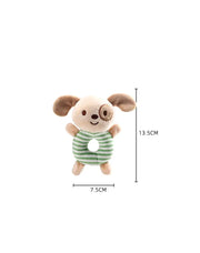 New Baby Rattle Toys Cartoon Animals Plush Infant Hand Ring Bed Toys for Newborn 0-24 Months Toddler Early Educational Toy image 13