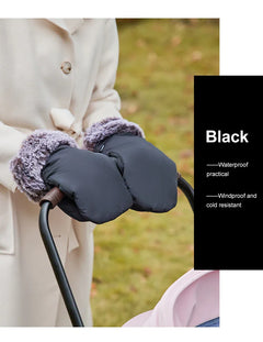 Winter Stroller Gloves – Brown