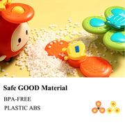 Suction Cup Spinner High Chair Baby Toys 6 12 Months Rotating Rattle for Bath Shower Educational Montessori Game 1 2 3 Years image 6