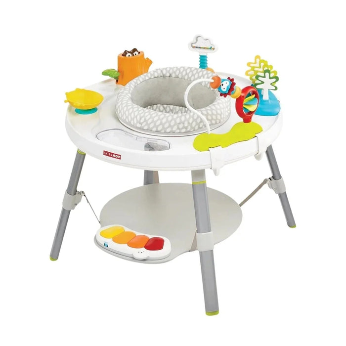 Skip Hop 3-stage baby activity centre with toy tray and padded seat