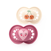 MAM Original Soother Pink Design 6-18m 2Pk image 1