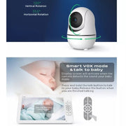 7 inch Screen 2.4GHz Wireless Digital Baby Monitor image 9