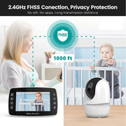 4.3inch Colour Display Baby Monitor Camera image 7