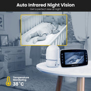 4.3inch Colour Display Baby Monitor Camera image 9