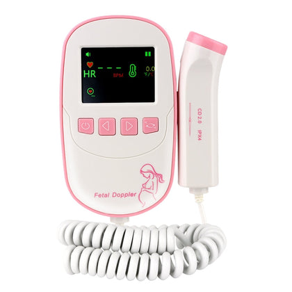 Fetal Doppler Ultrasound Baby Heartbeat Detector Monitor