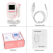 Fetal Doppler Ultrasound Baby Heartbeat Detector Monitor image 6