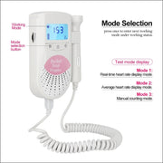 FD-100 Digital Fetal Doppler Ultrasound Sound Baby Heartbeat Detector image 4