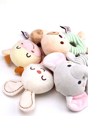 New Baby Rattle Toys Cartoon Animals Plush Infant Hand Ring Bed Toys for Newborn 0-24 Months Toddler Early Educational Toy image 12