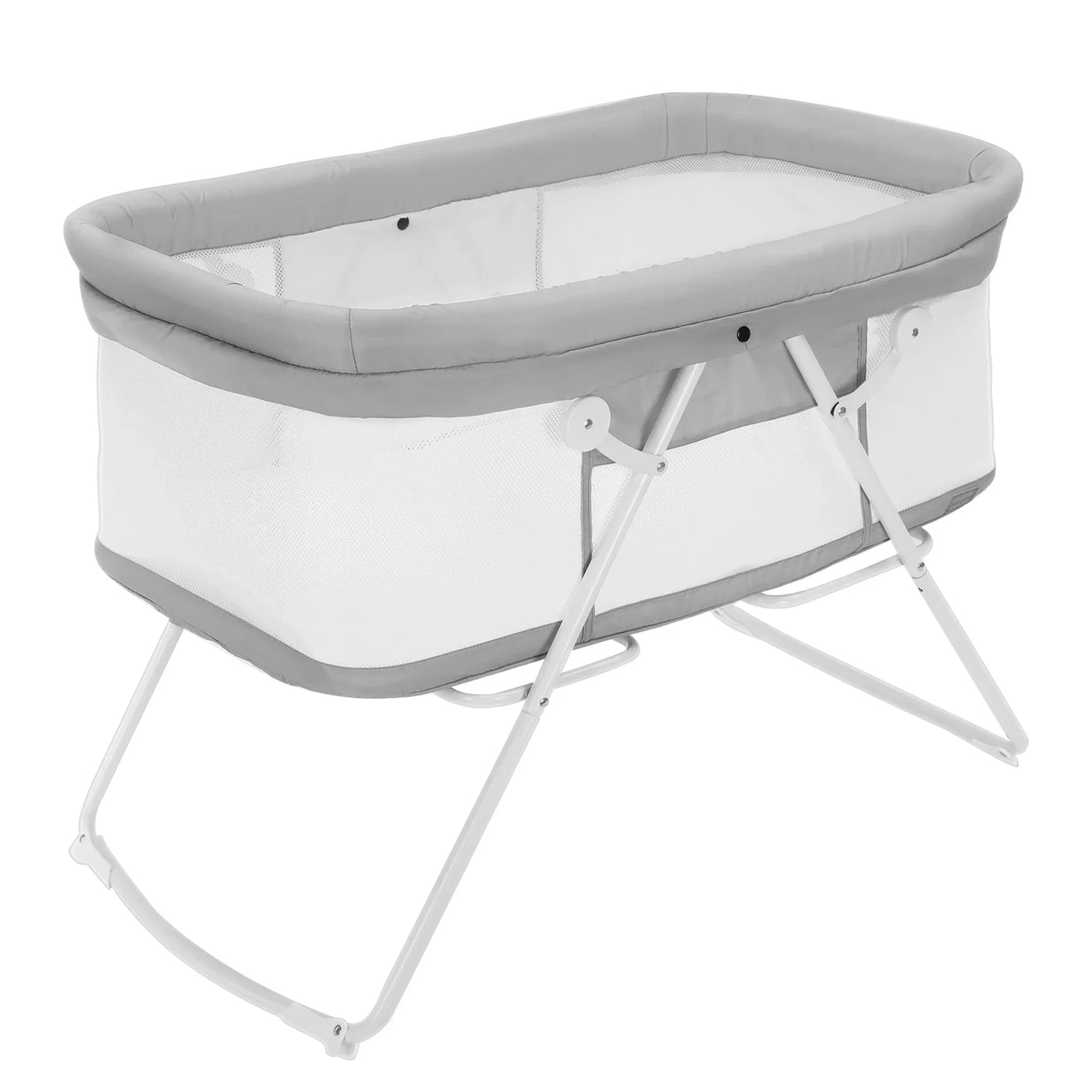 UBRAVOO 2-in-1 Baby Crib & Cradle