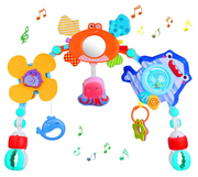 Huanger Happy World Baby Play Arch – Interactive Sensory Activity Toy image 1