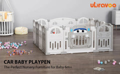 UBRAVOO Foldable Baby Playpen