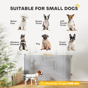 PawHut Retractable Baby Safety Gate – Up to 140cm, Grey image 8