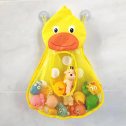 Baby Shower Toy Cute Duck Frog Net Toy Storage Bag Strong Suction Cup Baby Shower Game Bag Bathroom Organizer Water Toy image 10