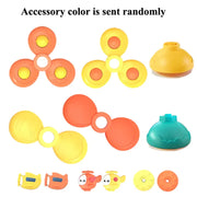 Suction Cup Spinner High Chair Baby Toys 6 12 Months Rotating Rattle for Bath Shower Educational Montessori Game 1 2 3 Years image 5
