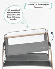 Sona Bedside & Co-Sleeping Crib - Grey image 6