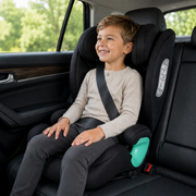 Stepup I-Size Isofix 2/3 Car Seat Booster Seat - Midnight Black (4-12 Years) image 3