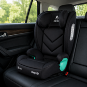 Stepup I-Size Isofix 2/3 Car Seat Booster Seat - Midnight Black (4-12 Years) image 2