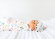Copper Pearl Knitted Swaddle Blanket – Nautical image 4