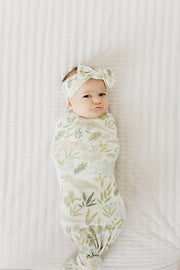 Copper Pearl Knitted Swaddle Blanket Rex image 2