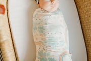 Copper Pearl Knitted Swaddle Blanket Whimsy image 6