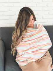 Copper Pearl Nursing & Car Seat Cover Enchanted image 4