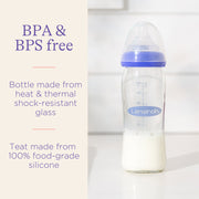 Lansinoh Glass Feeding Bottle 160ml image 4