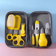 JR-6006 8 in 1 EVA Bag Baby Cleaning Care Set Baby Daily Cleaning Kit, Blue, Pink, Yellow image 3