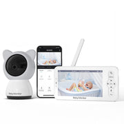 5 Inch HD Baby Monitor Wireless Wifi Baby Care Camera, EU Plug, US Plug, UK Plug, AU Plug image 3