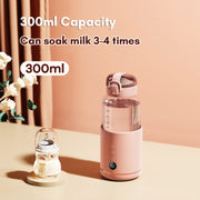 300ml Wireless Instant Water Warmer Electric Kettle for Baby Formula With 5200 mAh Battery Capacity, 300ml 5200 mAh (Pink), 300ml  5200 mAh (Blue), 300ml  5200 mAh (White) image 6