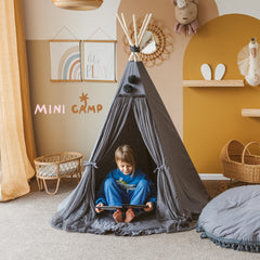 MINICAMP Fairy Kids Play Tent – Grey